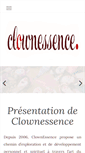 Mobile Screenshot of clownessence.fr